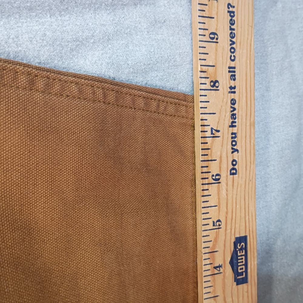 REI Co-op Double Knee Work Pants Mens 38x30 Brown Canvas Utility Trousers Gorp - Picture 8 of 10